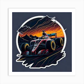 Artwork Graphic Formula1 (122) Art Print