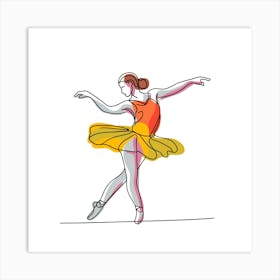 Ballerina Art Print