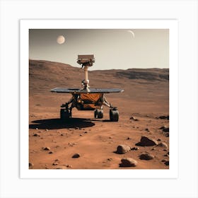 Mars Rover 2 Art Print