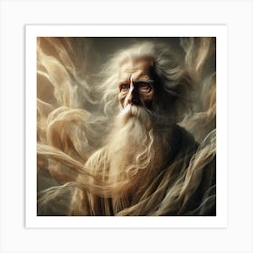 Old Man Art Print