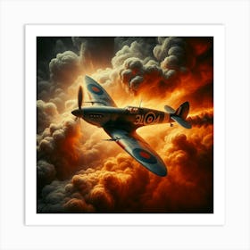 Spitfire Art Print