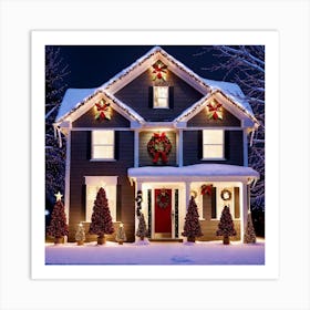 Christmas Decorations 4 Art Print