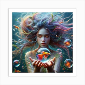 Goldfish 5 Art Print