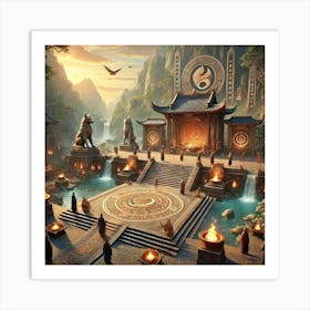 Sacred Grounds Art Print