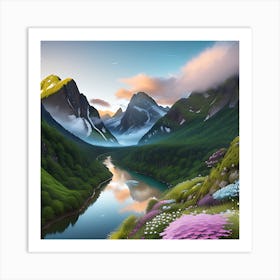 Tranquility in the Highlands Art Print