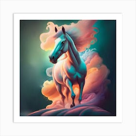 Horse Canvas Print Art Print