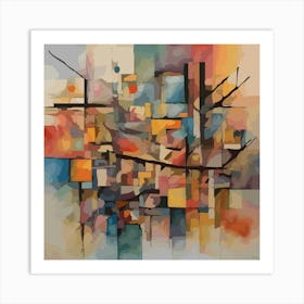 Linear Geometrica - #5 Art Print