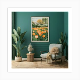 Keukenhof Gardens Netherlands Vintage Botanical Ar Nz3qjp4yqiwgugk3krvaqq Ay6vu6tvrwg9wtnjvfrydq Art Print