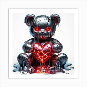 Teddy Bear 60 Art Print