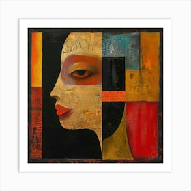 "Madonna" Abstract Painting Art Print