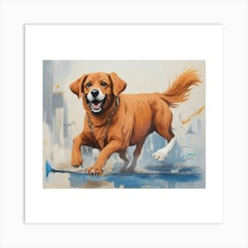 Golden Retriever 5 Art Print