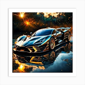 F1 Car Art Print