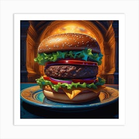 Burger 22 Art Print