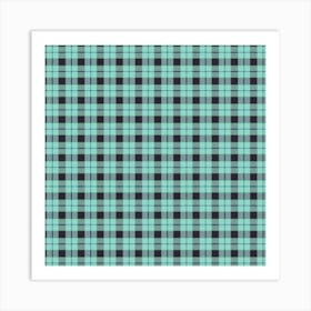 Checkered Fabric 1 Art Print