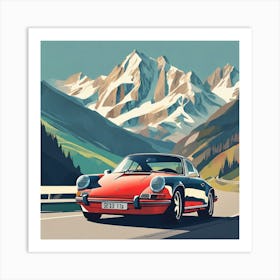 Porsche 911 9 Art Print