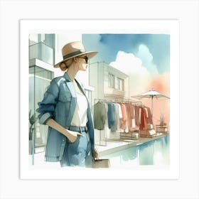 Watercolor Painting 27 Art Print