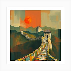 Great Wall Of China 6 Art Print