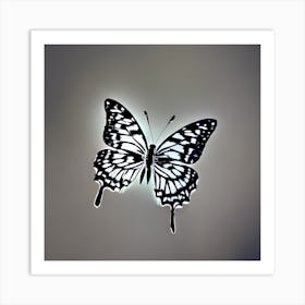 Butterfly - Butterfly Stock Videos & Royalty-Free Footage 5 Art Print