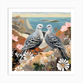 Bird In Nature Dove 2 Art Print