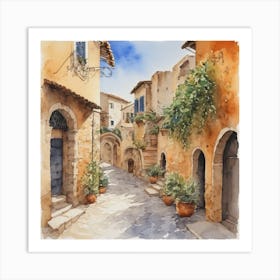 Alleyway Art Print