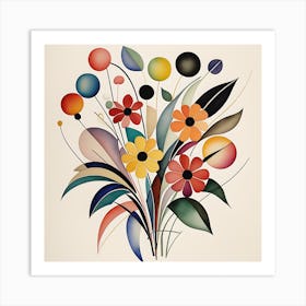 Bouquet Of Flowers Art Print