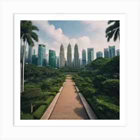 Cityscape Stock Videos & Royalty-Free Footage Art Print