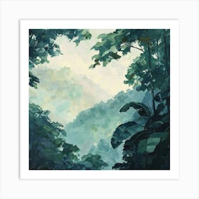 'Jungle View' Art Print