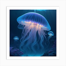 Jellyfish Art Print