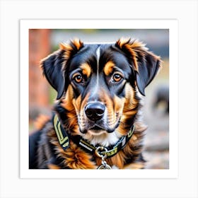 German dog Art Print