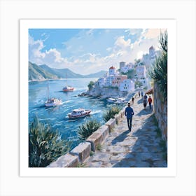 Aegean Coast 3 Art Print