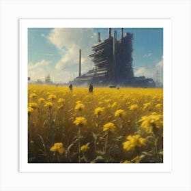 Field Of Yellow Art Print