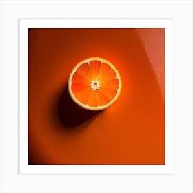 Orange Slice Art Print