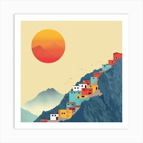 Machu Picchu Art Print