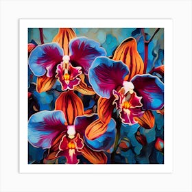 Orchids 10 Art Print