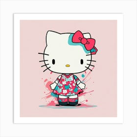 Hello Kitty 5 Art Print