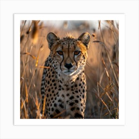 Cheetah 25 Art Print