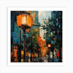 Street Lamp Art Print