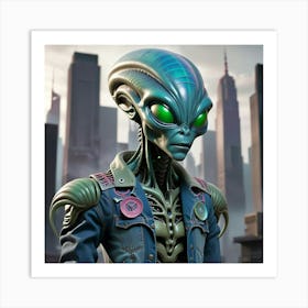 Alien 2 Art Print