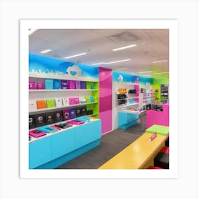 Ipad Store Interior Art Print