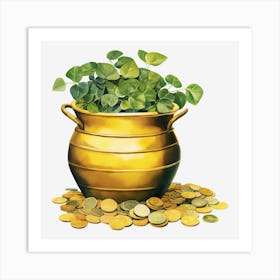 Pot Of Gold 3 Art Print