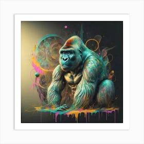 Gorilla Art Print