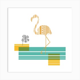 Flamingo Art Print