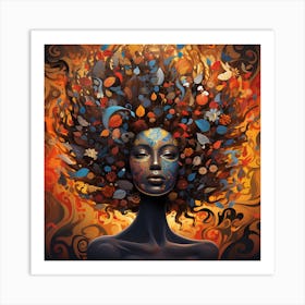 Afrofuturism 91 Art Print