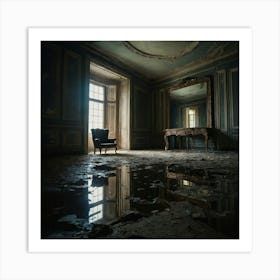 Abandoned Room Art Print