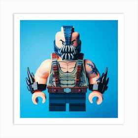 Bane from Batman in Lego style 2 Art Print