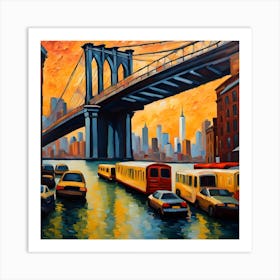 Brooklyn Bridge 1 Art Print