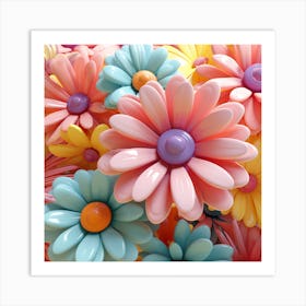 Flower Bouquet Art Print