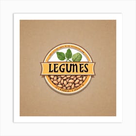 Legumes As A Logo (17) Art Print