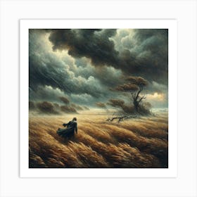 Stormy Day Art Print Art Print