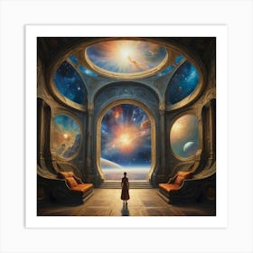 Dream space art print paintings Art Print